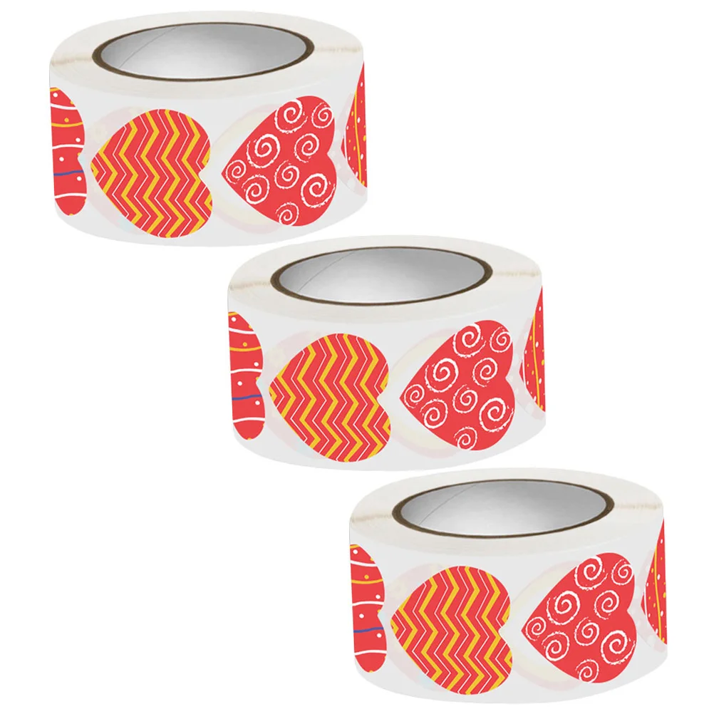 3 Rolls 1 Inch Heart Shape Stickers Valentine Gift Seal Labels Handmade Craft Project Decor DIY Scrapbooking Supplies
3 Rolls 1 Inch Heart Shape Stickers Valentine Gift Seal Labels Handmade Craft Project Decor DIY Scrapbooking Supplies