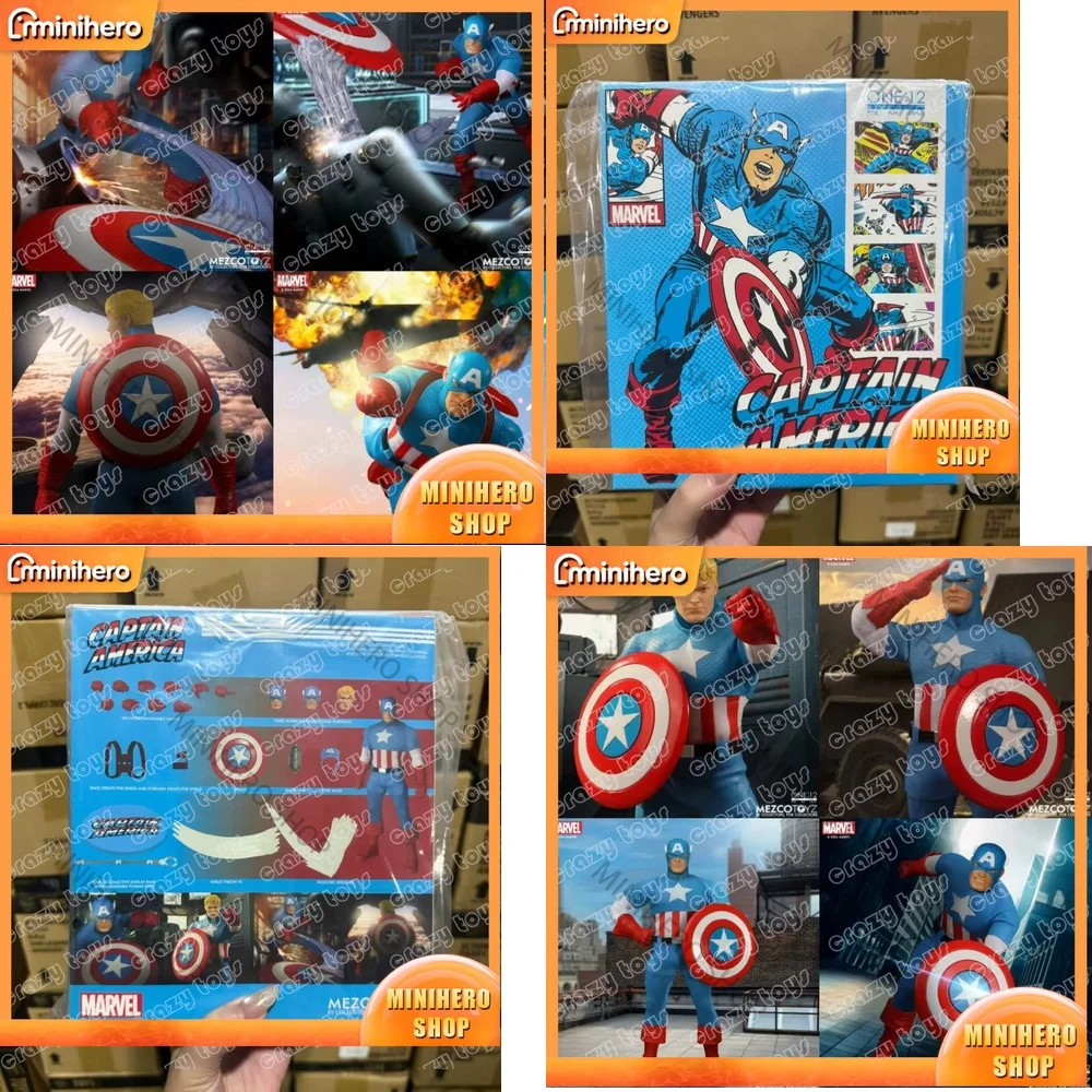 In Stock Mezco Ant ONE 12 Inch Silver Age Captain America Action Figure 1/12 Scale Collectible Toy for Adults Kids Fans Gift
In Stock Mezco Ant ONE 12 Inch Silver Age Captain America Action Figure 1/12 Scale Collectible Toy for Adults Kids Fans Gift