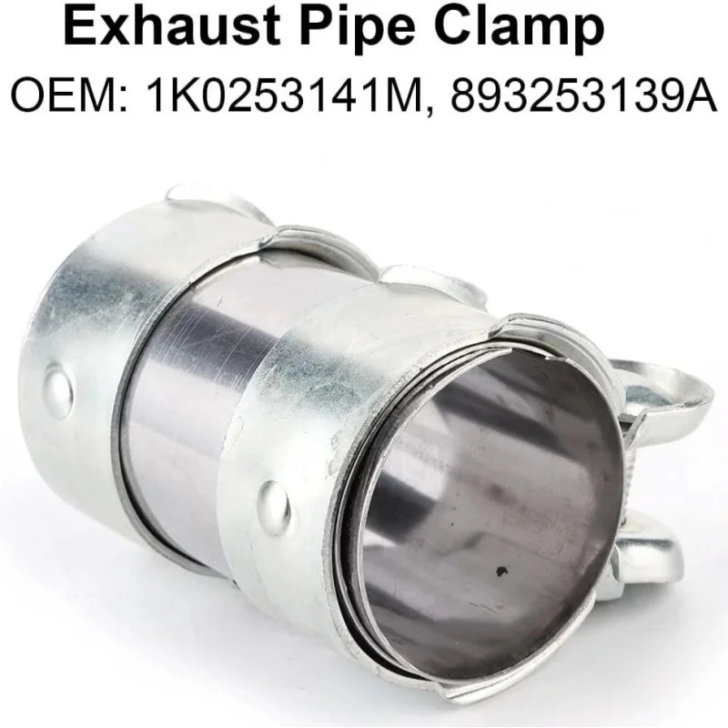 Double Clip Exhaust Pipe Clamp 55mm X 95mm 1K0253141M For VW Golf Audi A3 Seat Leon Skoda Octavia
Double Clip Exhaust Pipe Clamp 55mm X 95mm 1K0253141M For VW Golf Audi A3 Seat Leon Skoda Octavia