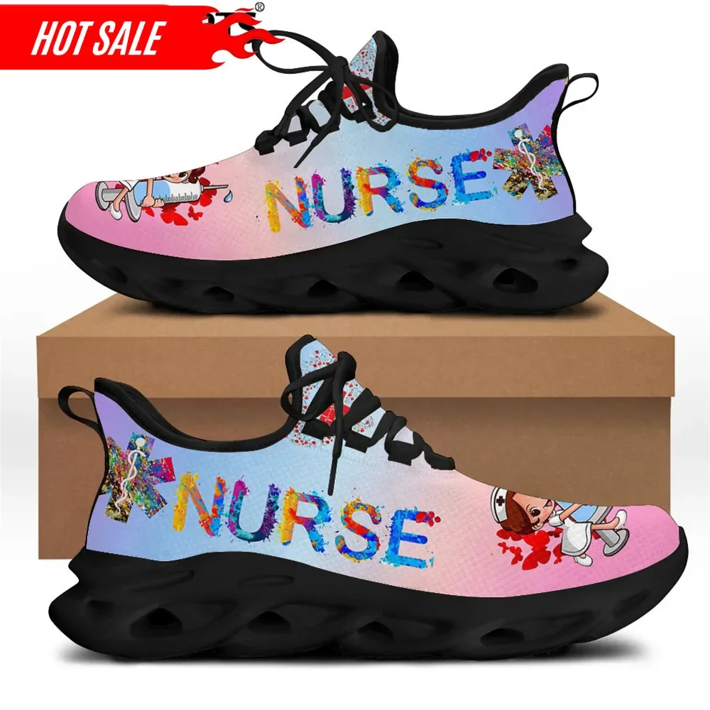 Spring Autumn Nurse Flats Shoes Women Cartoon Nurses Doctor Medical Brand Design Lace Up Sneakers Zapatillas Mujer
Spring Autumn Nurse Flats Shoes Women Cartoon Nurses Doctor Medical Brand Design Lace Up Sneakers Zapatillas Mujer
