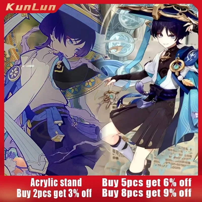 Genshin Impact Chinese Game Peripherals Full Acrylic Stand Collectible Desk Ornaments Best Birthday Gift for Girlfriend Boy Toy
Genshin Impact Chinese Game Peripherals Full Acrylic Stand Collectible Desk Ornaments Best Birthday Gift for Girlfriend Boy Toy