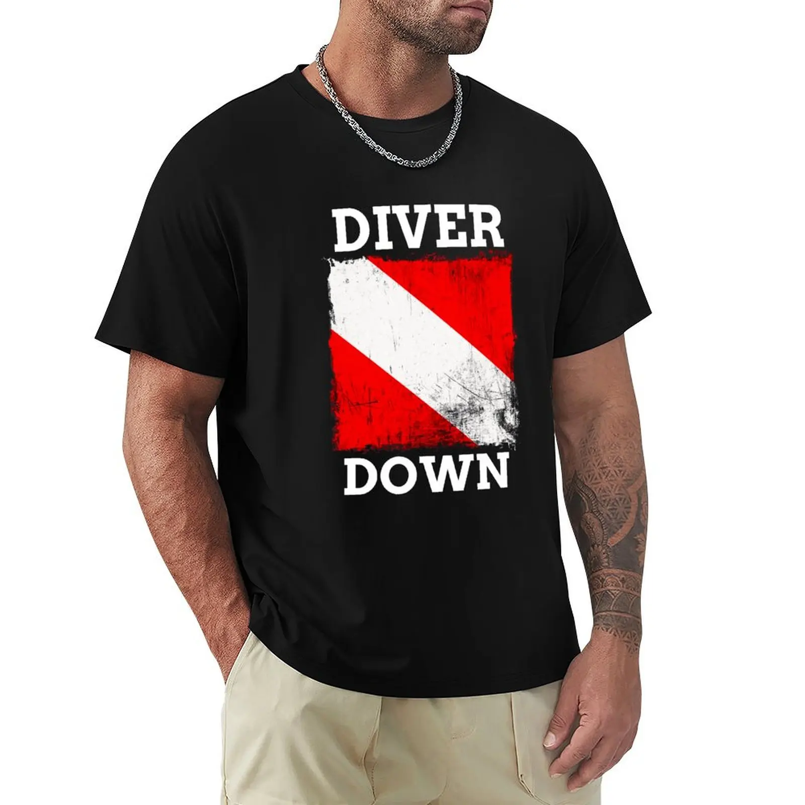 Diver Down T-Shirt Plus Size All Match Tee Shirt
Diver Down T-Shirt Plus Size All Match Tee Shirt