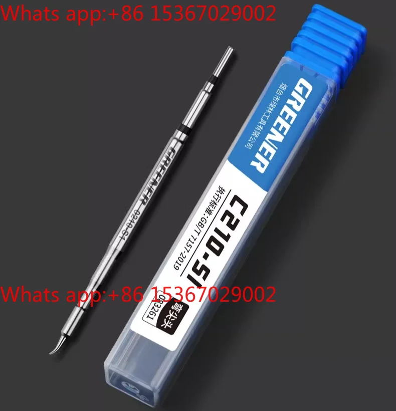 10PCS C210 soldering iron head integrated heating core high-precision pure copper welding head replacement head
10PCS C210 soldering iron head integrated heating core high-precision pure copper welding head replacement head