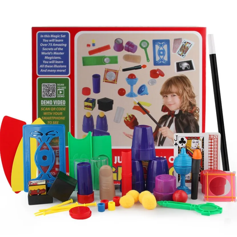 Magic Prop Beginners Magic Kit Set For Kids Exciting Magician Tricks Performance Show with Instruction Manual YH2087
Magic Prop Beginners Magic Kit Set For Kids Exciting Magician Tricks Performance Show with Instruction Manual YH2087