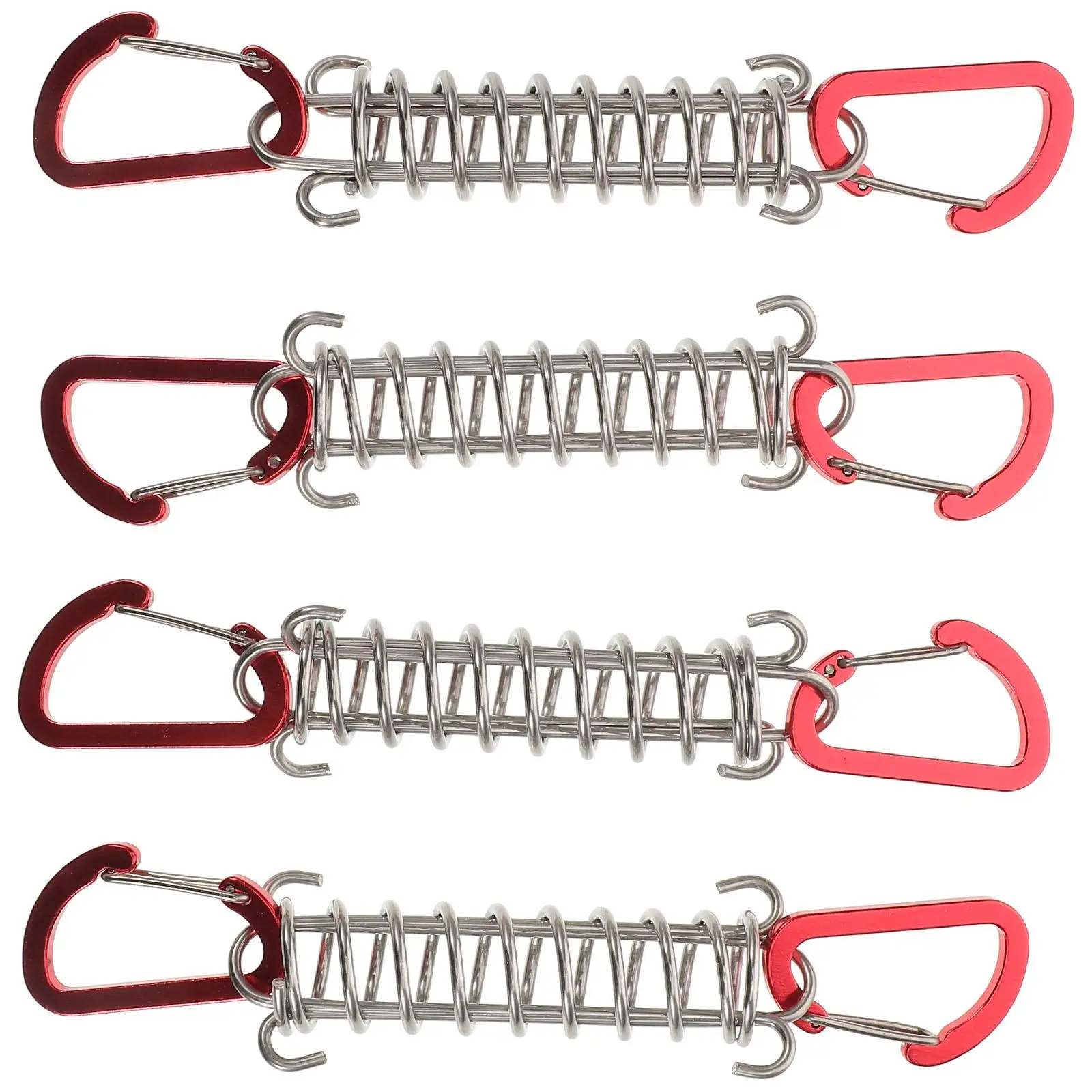 4pcs Spring Buckles Tent Accessories Shock Absorbing Hooks for Camping Tents Awnings Portable Tighteners Lightweight Multi
4pcs Spring Buckles Tent Accessories Shock Absorbing Hooks for Camping Tents Awnings Portable Tighteners Lightweight Multi