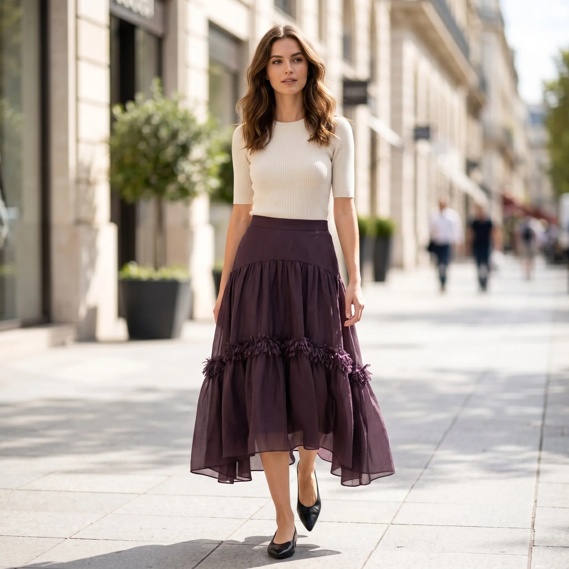 Ladies Casual Skirt Simple Design High Waist Midi Skirt Women Fashion Midi Skirt Soft Fabric Casual Style Ladies Fashion BC1655
Ladies Casual Skirt Simple Design High Waist Midi Skirt Women Fashion Midi Skirt Soft Fabric Casual Style Ladies Fashion BC1655