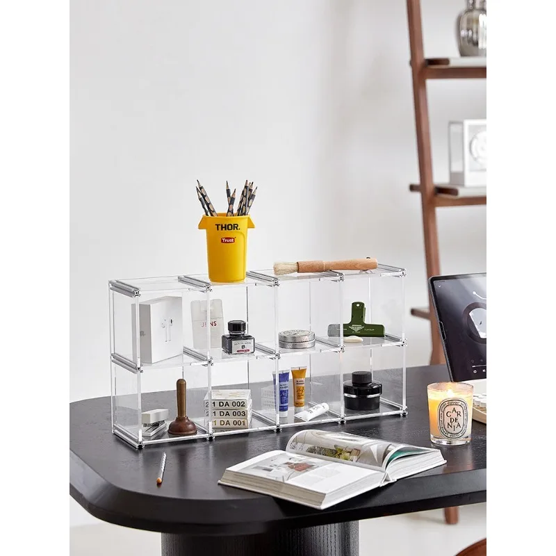 Acrylic cup holder figure display rack, cosmetics desktop storage rack, designer model.
Acrylic cup holder figure display rack, cosmetics desktop storage rack, designer model.