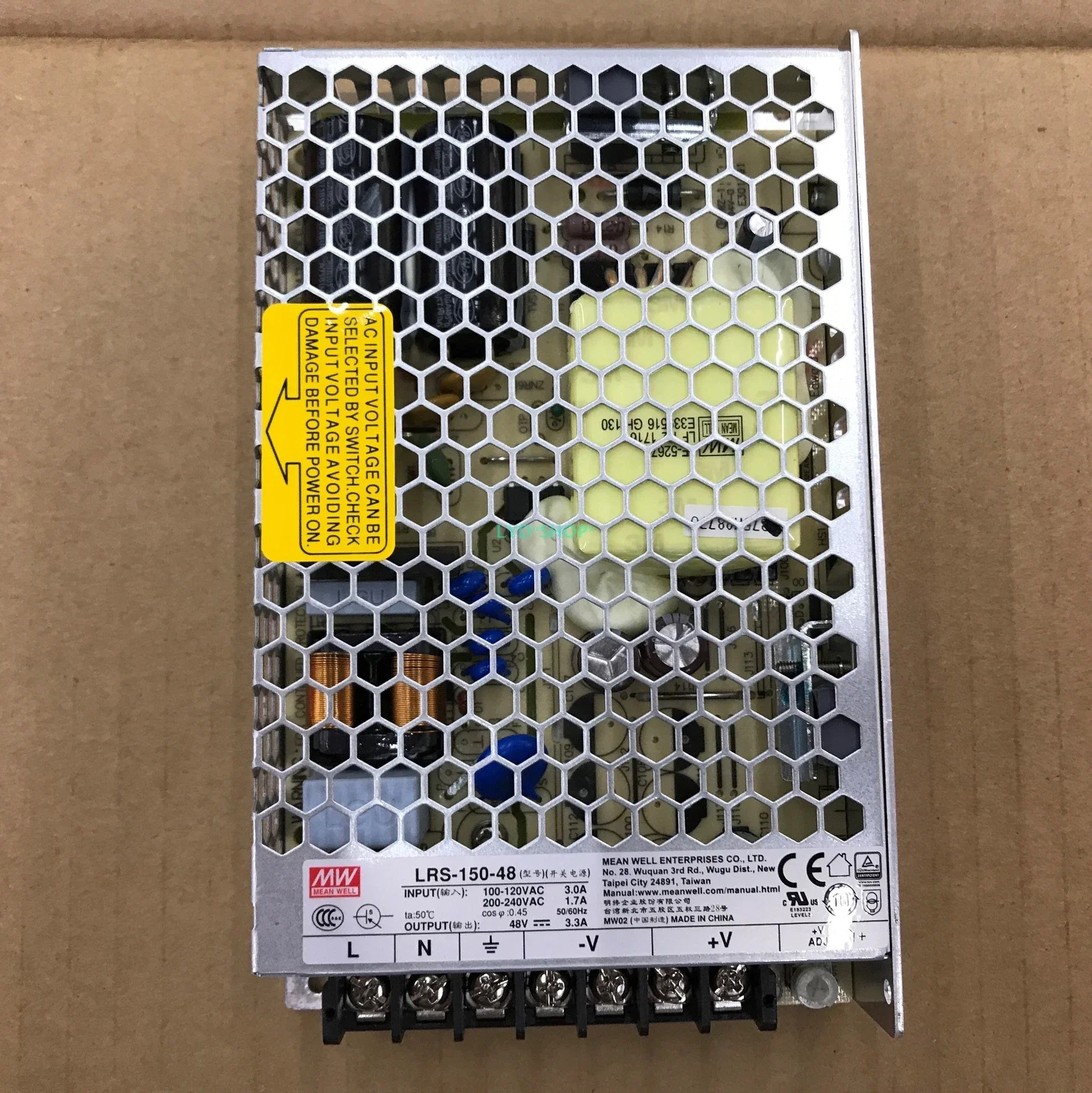 LRS-150-48 Power Supply Power Supply
LRS-150-48 Power Supply Power Supply