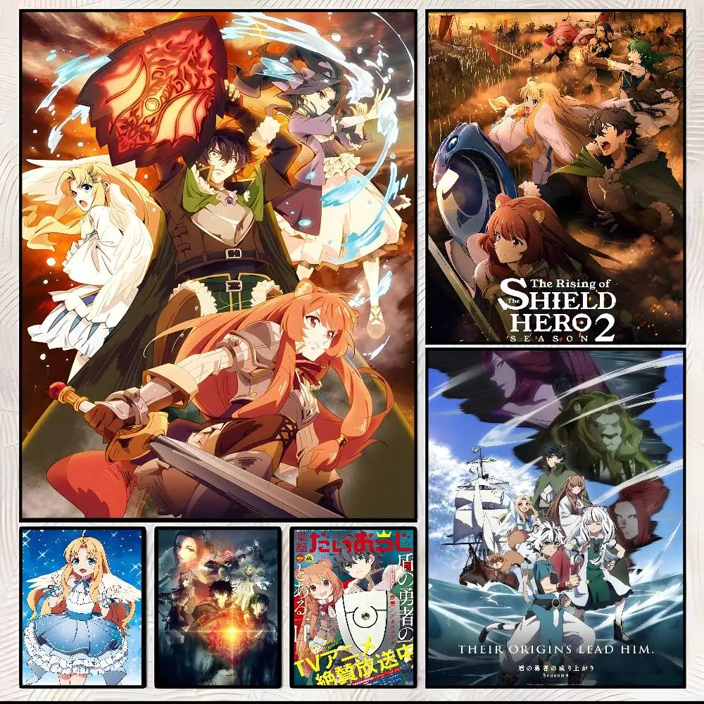 The R-Rising of The Shield Hero Anime Poster Waterproof HD Art Wall Decal Self-Adhesive Print. Aesthetic Home Room Decor for Liv
The R-Rising of The Shield Hero Anime Poster Waterproof HD Art Wall Decal Self-Adhesive Print. Aesthetic Home Room Decor for Liv