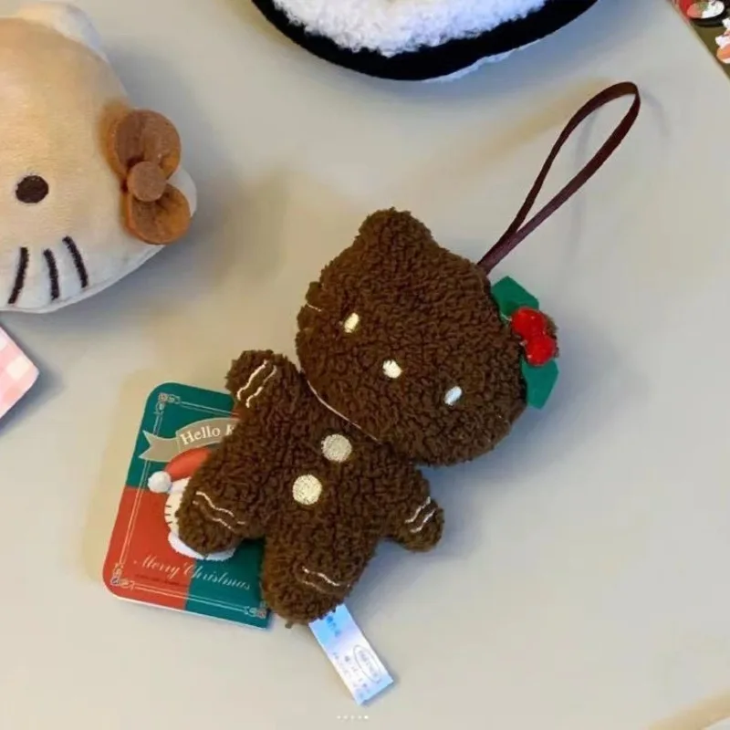 KT Cat Pendant Keychain Cartoon Cute Figure Plush Soft Brown Cat Doll Bag Christmas Tree Pendant Decoration Christmas Gift Toy
KT Cat Pendant Keychain Cartoon Cute Figure Plush Soft Brown Cat Doll Bag Christmas Tree Pendant Decoration Christmas Gift Toy