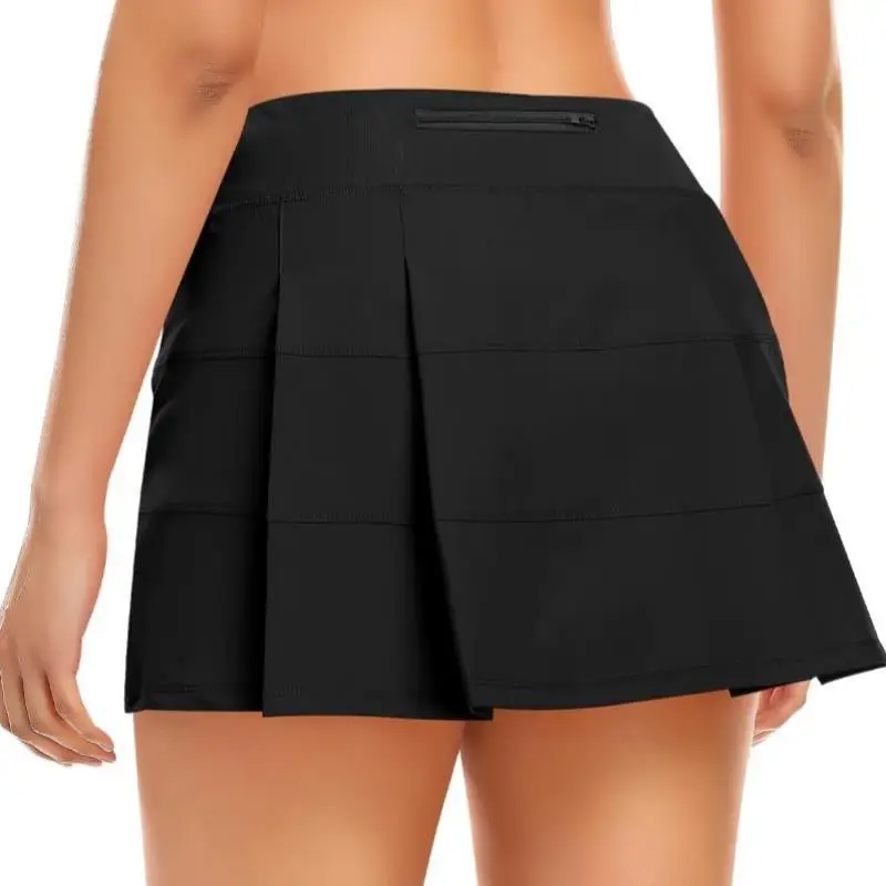 Elastic Tennis Skirt with Four kets Light een mid Waist Straight Cut PVC Fabric Ciwalk Sle for Middle-aged Women
Elastic Tennis Skirt with Four kets Light een mid Waist Straight Cut PVC Fabric Ciwalk Sle for Middle-aged Women