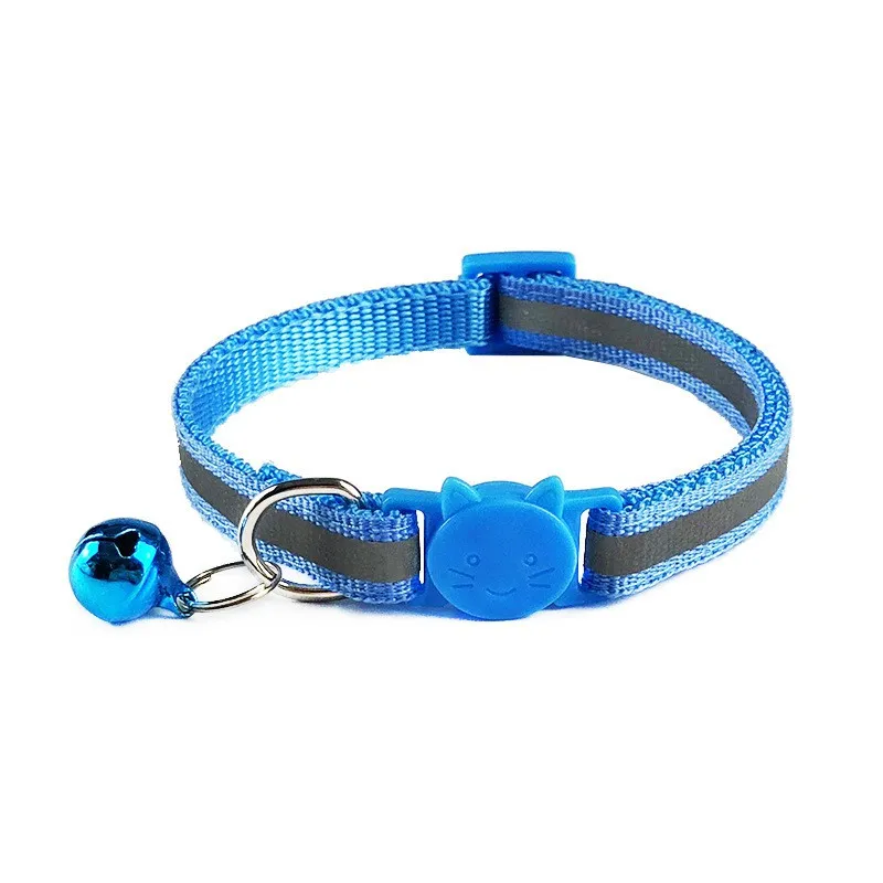 1Pcs Colorful Cat Collar With Bell Adjustment Belt Cat Dog Collar Safety Elastic Adjustable Soft Pet Neck Strap Pet Supplies
1Pcs Colorful Cat Collar With Bell Adjustment Belt Cat Dog Collar Safety Elastic Adjustable Soft Pet Neck Strap Pet Supplies