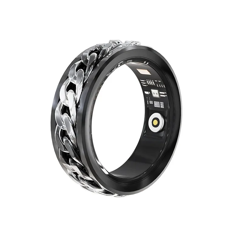Smart decompression ring, monitor heart rate, sleep depth, waterproof, rotatable chain, multi-functional smart ring
Smart decompression ring, monitor heart rate, sleep depth, waterproof, rotatable chain, multi-functional smart ring