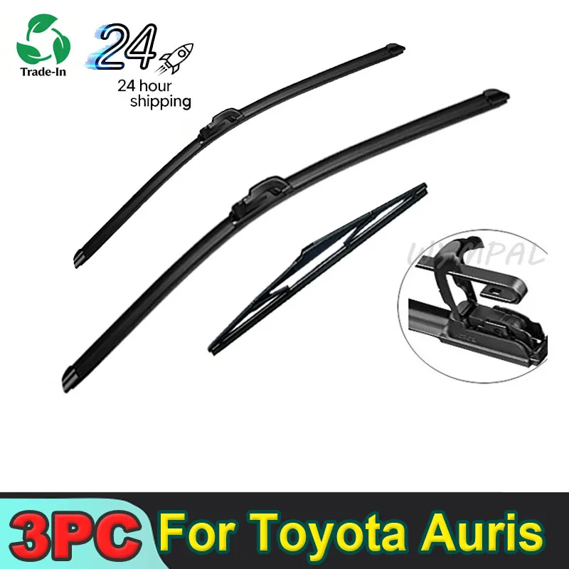 For Toyota Auris MK1 2006-2012 2007 2008 2009 2010 2011 Wiper Front & Rear Wiper Blades Windshield Windscreen Window 26"+16"+12"
For Toyota Auris MK1 2006-2012 2007 2008 2009 2010 2011 Wiper Front & Rear Wiper Blades Windshield Windscreen Window 26"+16"+12"