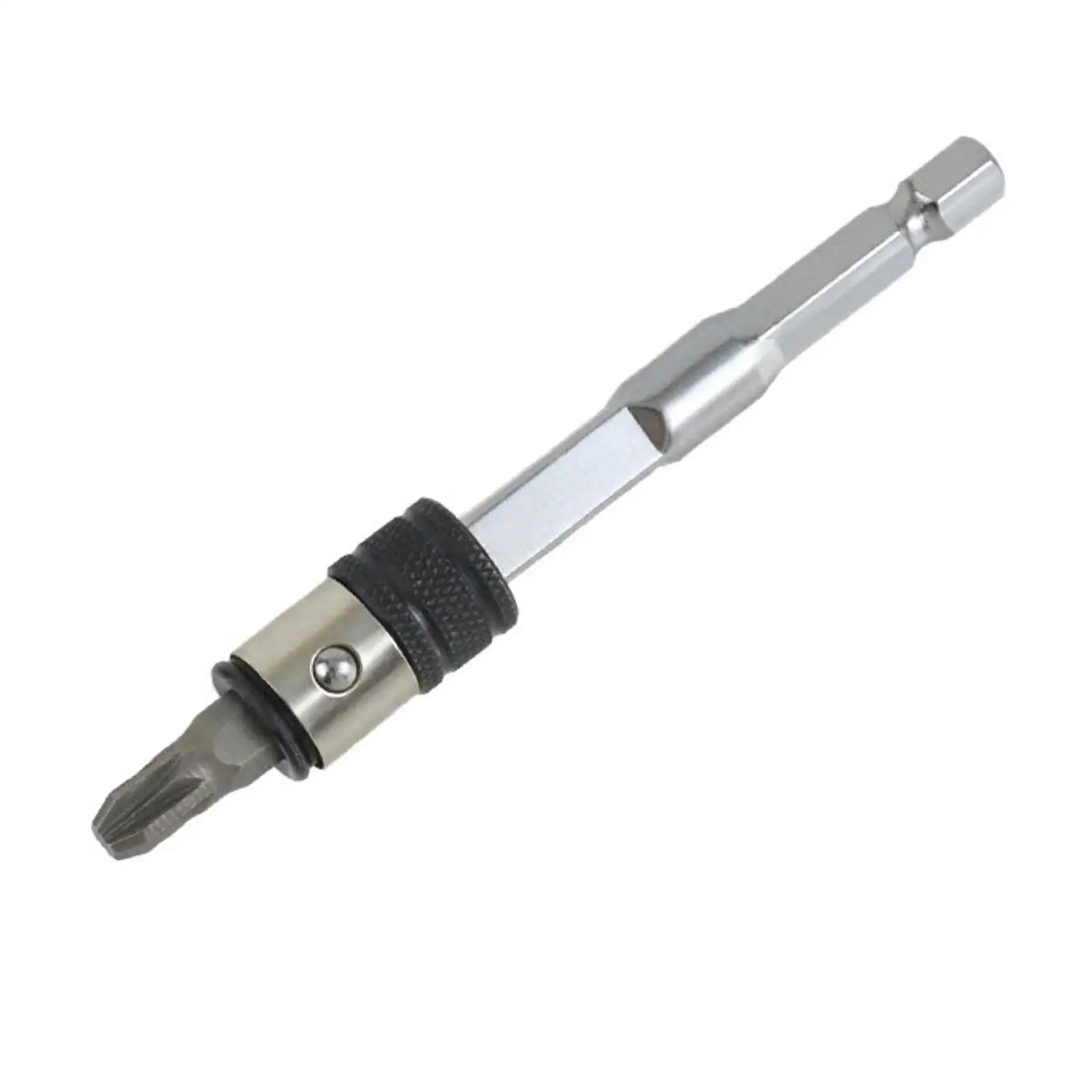 1/4 Hexagonal Shank Adapter Easy Installation Replace Parts Sturdy Fittings Silver Convenient Portable Carbon Steel 7cm Length
1/4 Hexagonal Shank Adapter Easy Installation Replace Parts Sturdy Fittings Silver Convenient Portable Carbon Steel 7cm Length