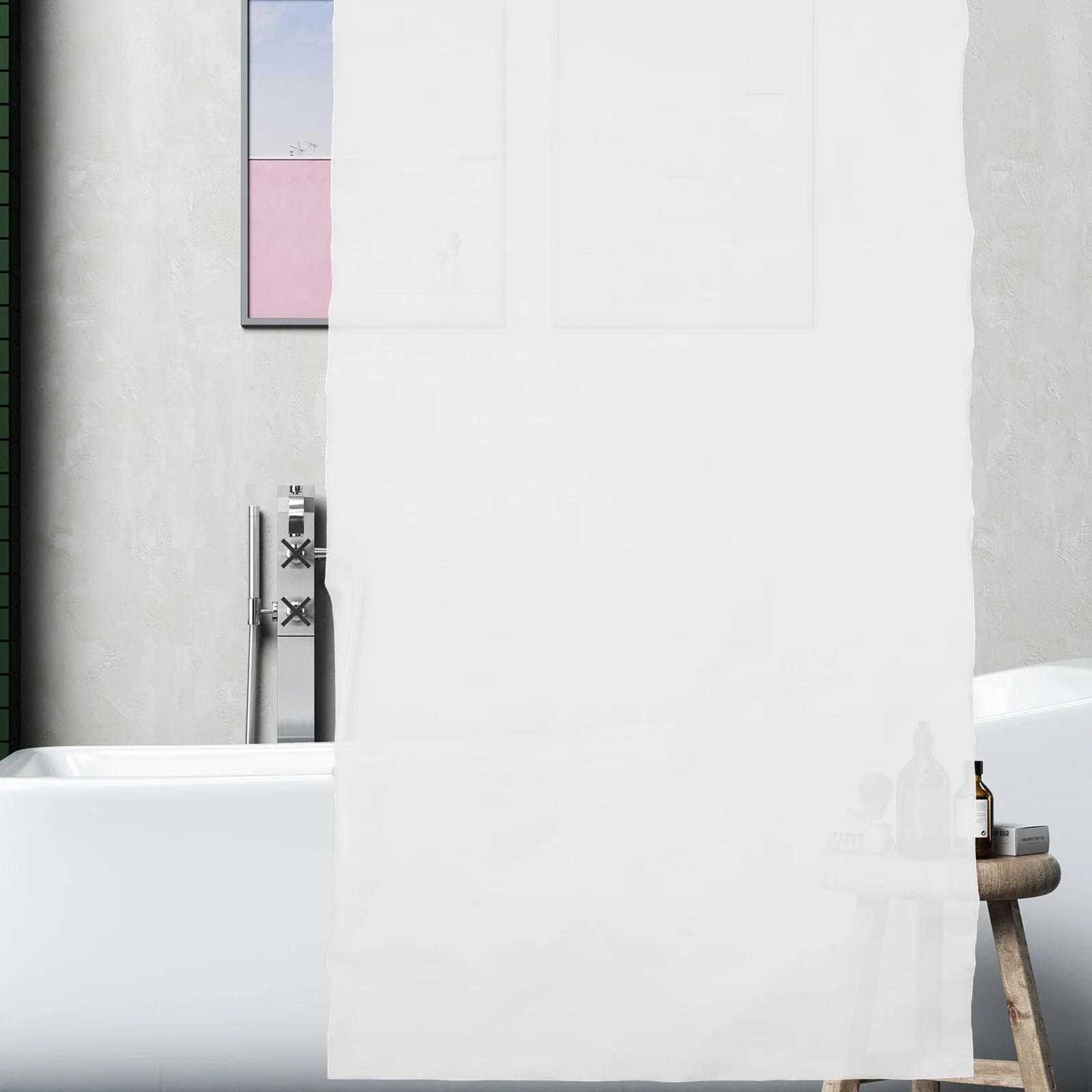Waterproof Shower Curtain Peva Material Modern Plain Color Bathroom Curtain Practical for Home Hotel Bath Bathroom Curtain, 
Waterproof Shower Curtain Peva Material Modern Plain Color Bathroom Curtain Practical for Home Hotel Bath Bathroom Curtain,