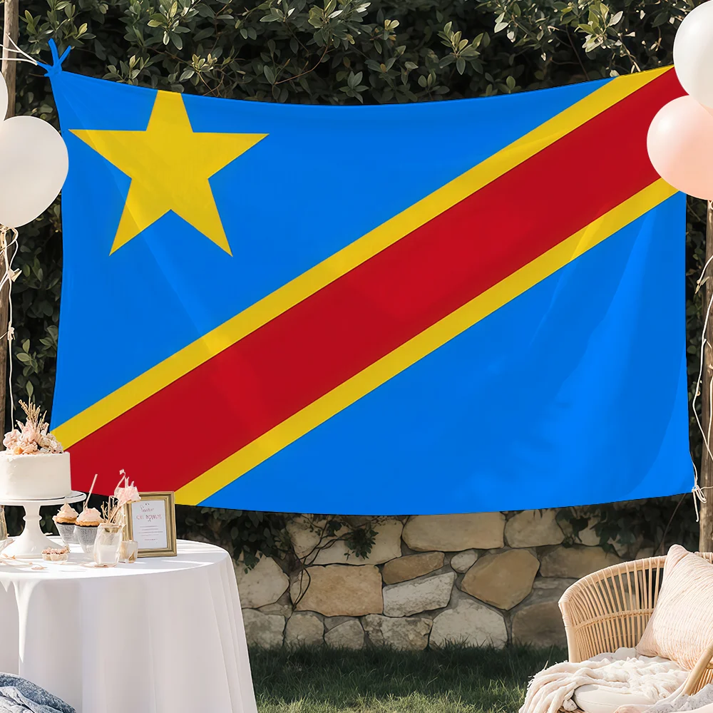 Nation Democratic Republic Congo flag Custom Camping Garden Decor Party Backdrops Wall Art Family Gifts
Nation Democratic Republic Congo flag Custom Camping Garden Decor Party Backdrops Wall Art Family Gifts