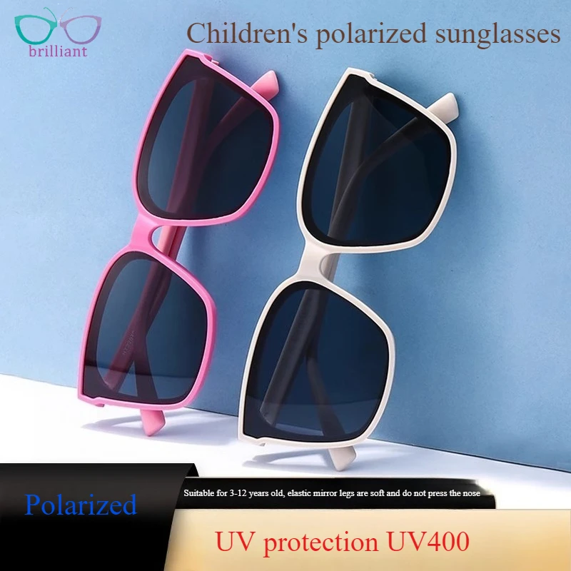Silicone Children's Sunglasses HD Polarized Sun Glasses UV Protection Student Boys Girls Baby 3-12 Year Old Children Glasses
Silicone Children's Sunglasses HD Polarized Sun Glasses UV Protection Student Boys Girls Baby 3-12 Year Old Children Glasses