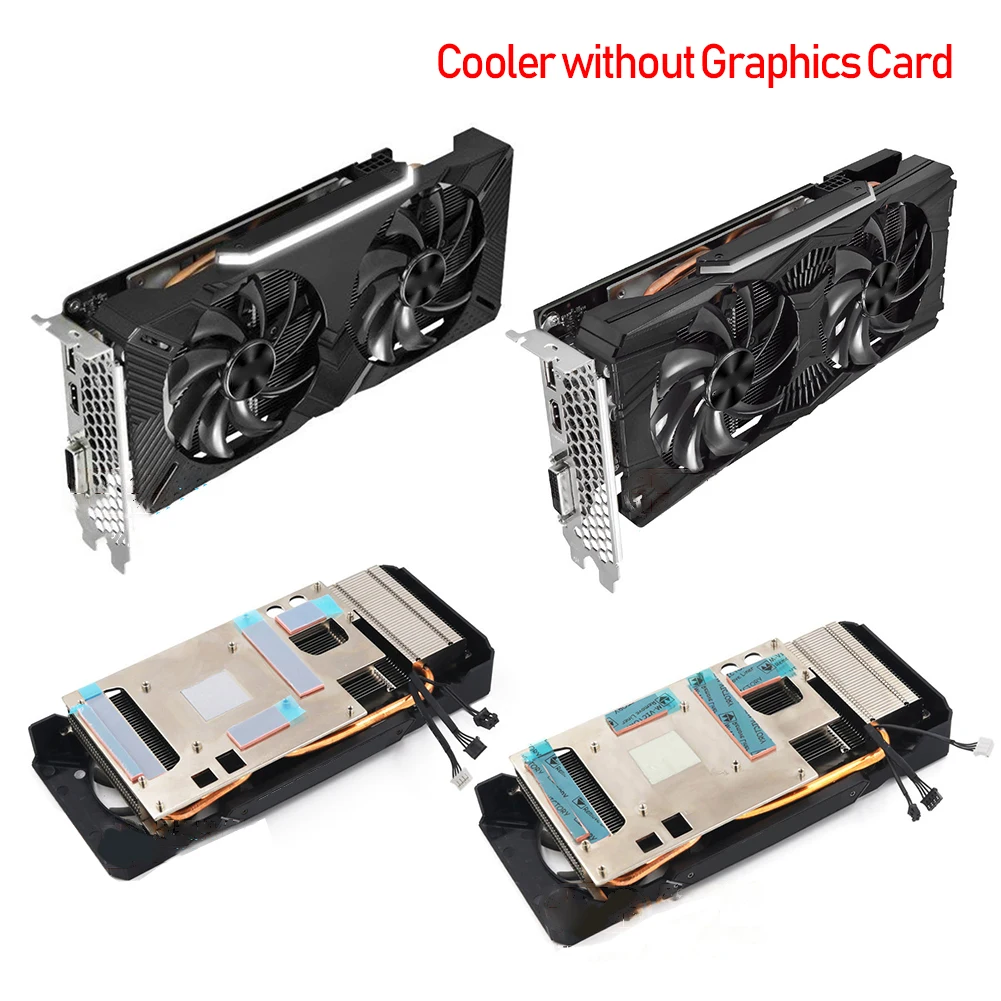 For GAINWARD&PALiT RTX2060 2060S GTX1660 1660S 1660Ti DUAL GHOST Graphics Card Cooler
For GAINWARD&PALiT RTX2060 2060S GTX1660 1660S 1660Ti DUAL GHOST Graphics Card Cooler