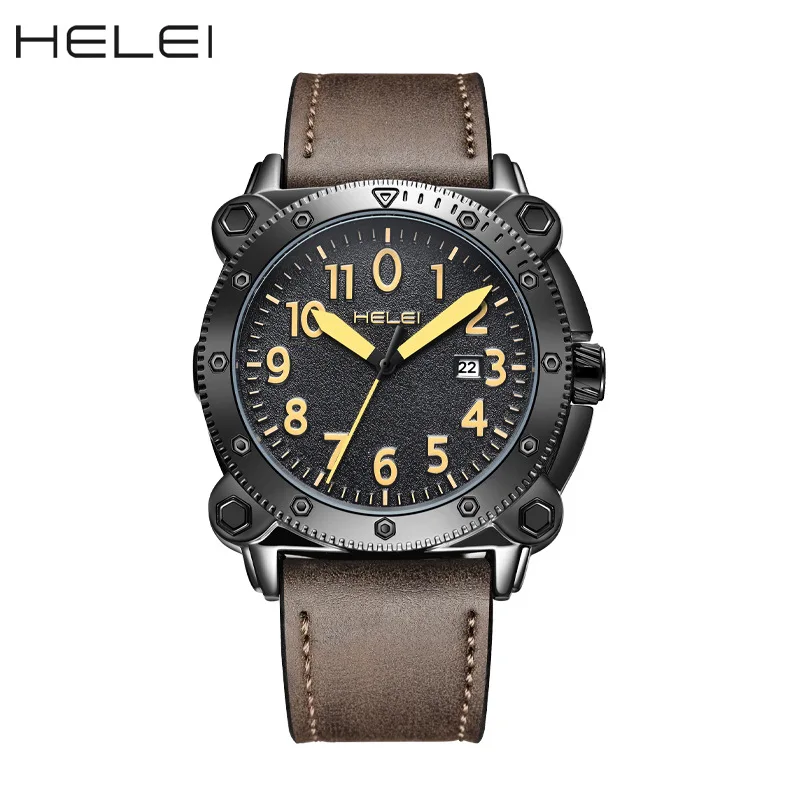 2026 Men's Waterproof Sports Fashion Watch Pilot Field Quartz Wristwatch Luminous Pointer Classic Calendar Date Display
2026 Men's Waterproof Sports Fashion Watch Pilot Field Quartz Wristwatch Luminous Pointer Classic Calendar Date Display