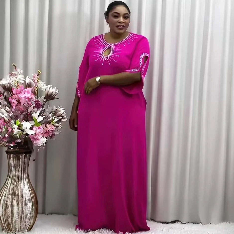 African Dresses For Women Elegant Polyester 2024 New Muslim Fashion Abayas Dashiki Robe Kaftan Long Maxi Dress Turkish Africa
African Dresses For Women Elegant Polyester 2024 New Muslim Fashion Abayas Dashiki Robe Kaftan Long Maxi Dress Turkish Africa
