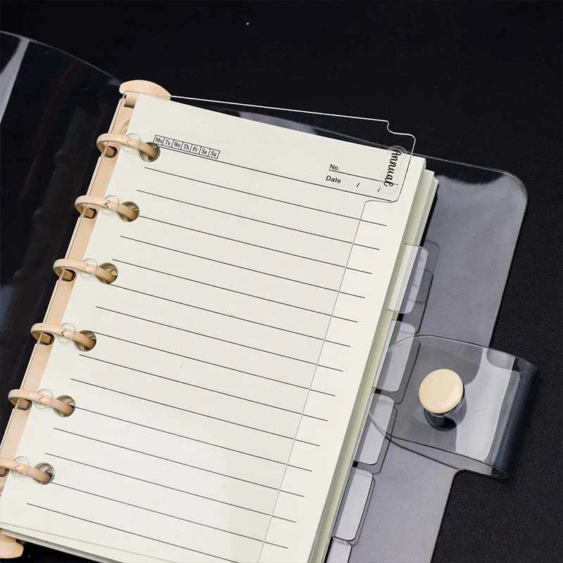 Прозрачные акриловые разделители для папок А5/А6/А7, сменные ультрапрозрачные вкладыши на 6 отверстий для офиса
Прозрачные акриловые разделители для папок А5/А6/А7, сменные ультрапрозрачные вкладыши на 6 отверстий для офиса