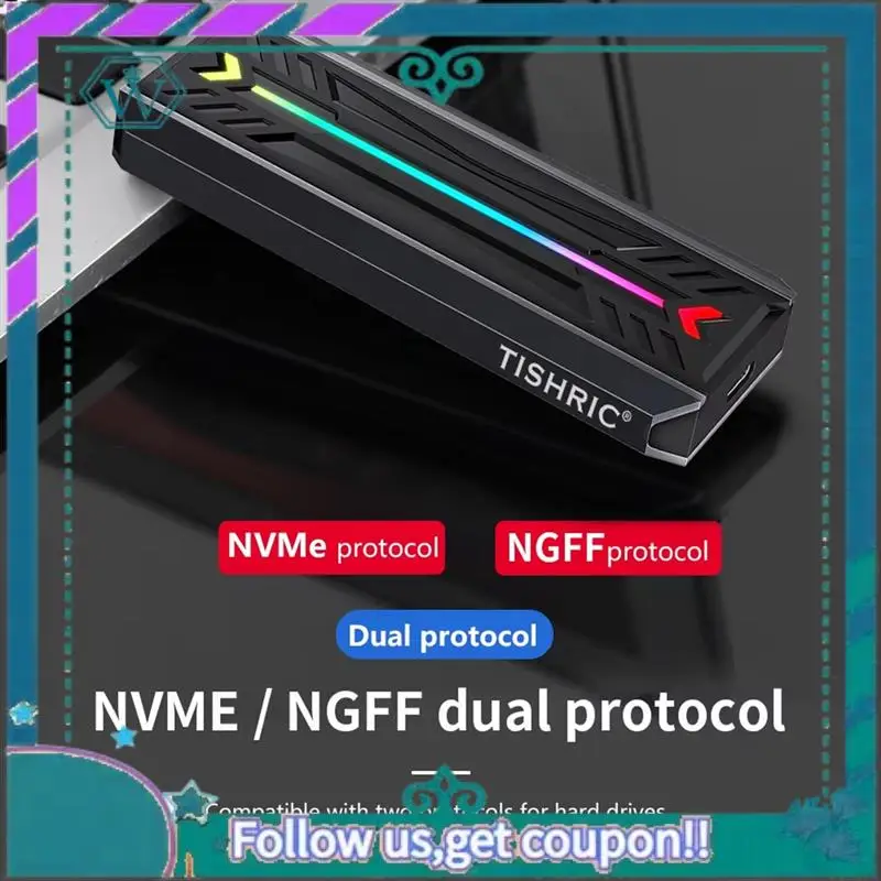 Модернизированный внешний твердотельный накопитель Nvme M2 Корпус M.2 NGFF NVME с двумя протоколами поддерживает M.2 NGFF 2230/2242/2260/2280
Модернизированный внешний твердотельный накопитель Nvme M2 Корпус M.2 NGFF NVME с двумя протоколами поддерживает M.2 NGFF 2230/2242/2260/2280