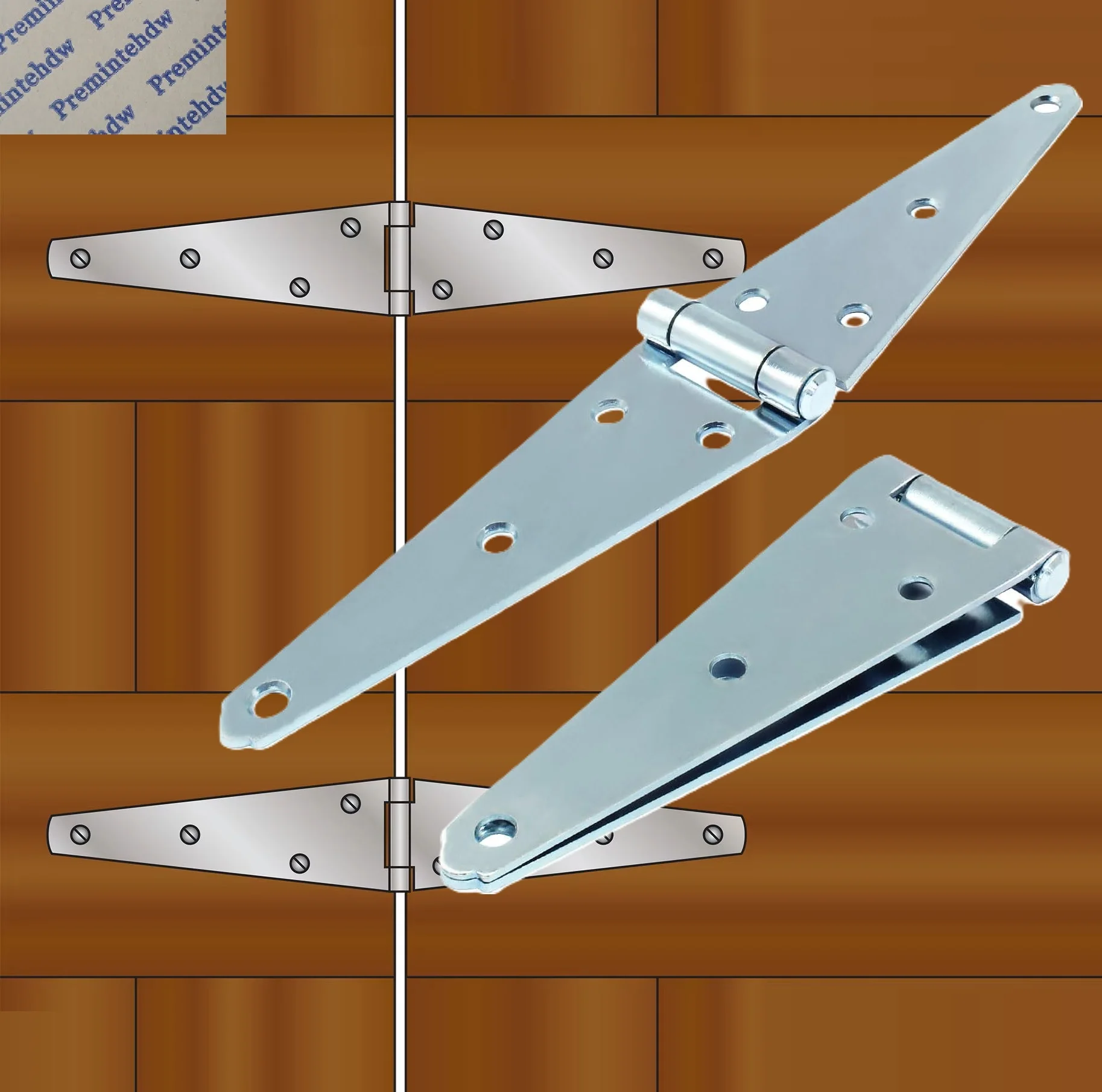 2Pcs Heavy Strap Gate Hinges in Zinc Plated
2Pcs Heavy Strap Gate Hinges in Zinc Plated