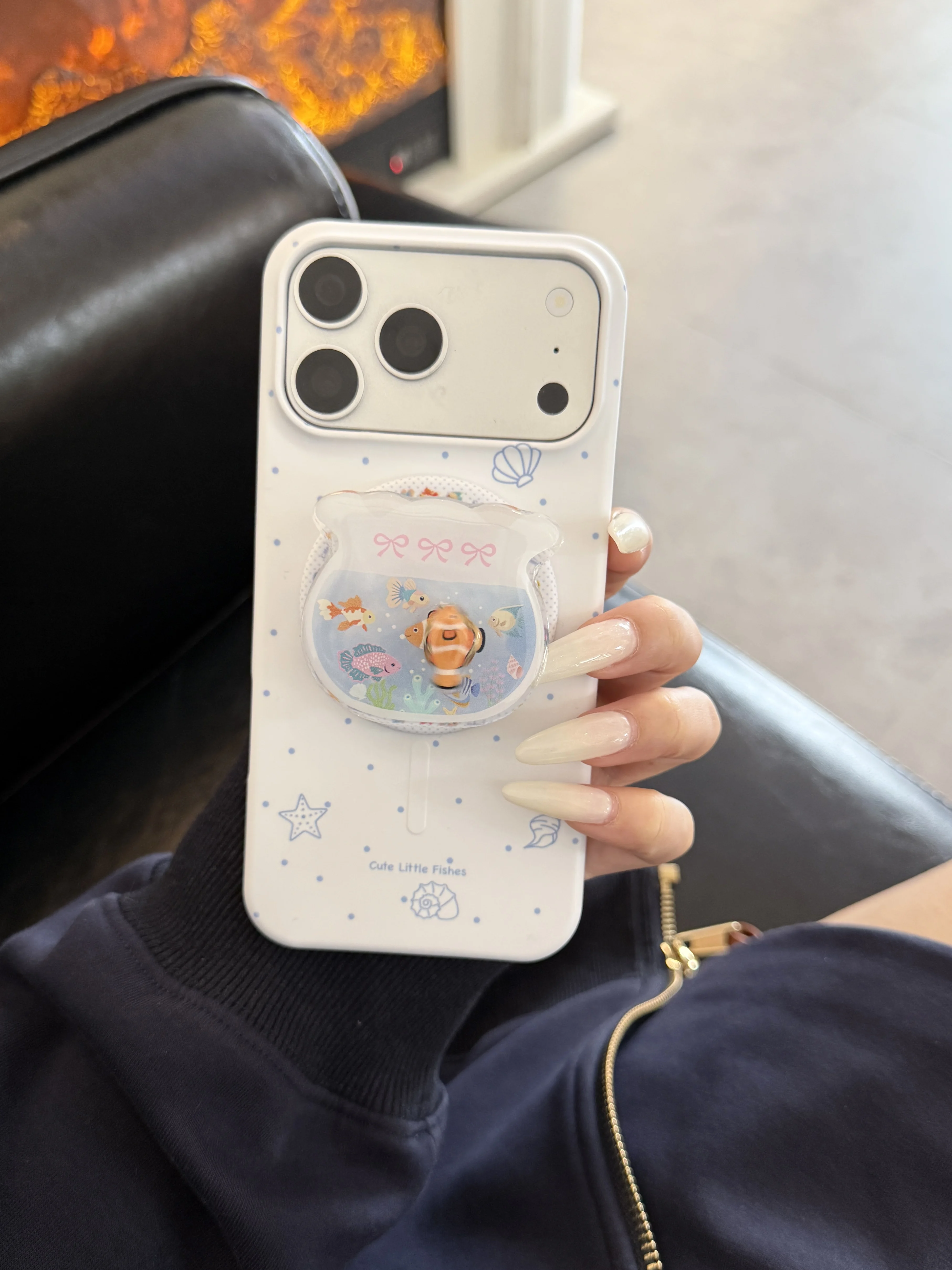 Korean Polka Dot Cartoon Magnetic Phone Case for iPhone 15 Pro 16 Max 14 13 17 Pro Max Cover With Magsafe Rotate Fish Stand Case
Korean Polka Dot Cartoon Magnetic Phone Case for iPhone 15 Pro 16 Max 14 13 17 Pro Max Cover With Magsafe Rotate Fish Stand Case