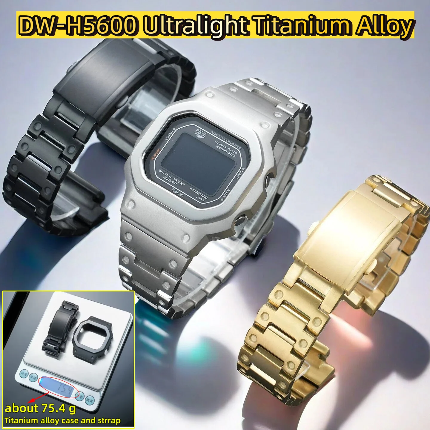 Комплект для модификации DW-H5600: ультралегкий титановый корпус и ремешок для Casio 3516 DWH5600, металлический корпус, безель, ремешок для часов, аксессуары для часов
Комплект для модификации DW-H5600: ультралегкий титановый корпус и ремешок для Casio 3516 DWH5600, металлический корпус, безель, ремешок для часов, аксессуары для часов