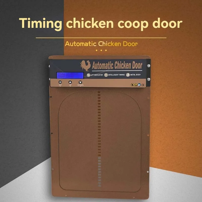 Solar Remote Control Light Sensing Chicken Coop Door Timing App Chicken Coop Door Straight/Roll Gate Chicken Coop Door
Solar Remote Control Light Sensing Chicken Coop Door Timing App Chicken Coop Door Straight/Roll Gate Chicken Coop Door