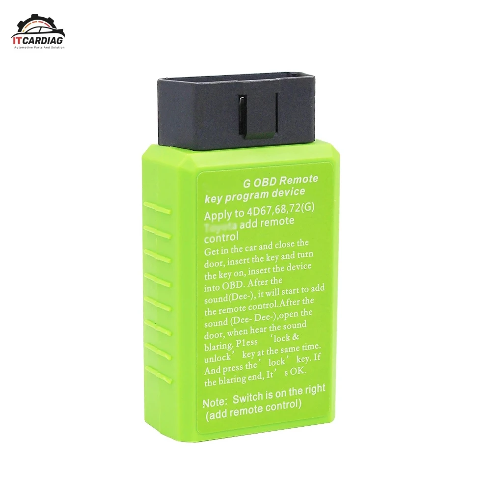 OBD Key Programmer For Toyota G and Toyota H Chip Vehicle OBD Remote Key Programming Device
OBD Key Programmer For Toyota G and Toyota H Chip Vehicle OBD Remote Key Programming Device