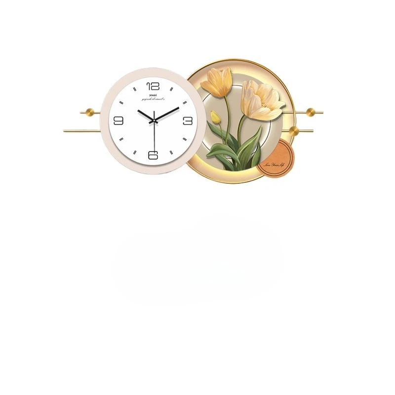 Light luxury fashion clock wall clock living room modern simple home creative dining room clock hanging on the wall
Light luxury fashion clock wall clock living room modern simple home creative dining room clock hanging on the wall