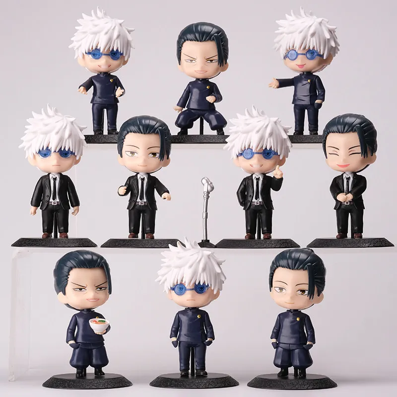 Jujutsu Kaisen Q Version Anime Action Figures Gojo Satoru Geto Suguru Collectible Model Doll Pc Case Decoration Ornament
Jujutsu Kaisen Q Version Anime Action Figures Gojo Satoru Geto Suguru Collectible Model Doll Pc Case Decoration Ornament