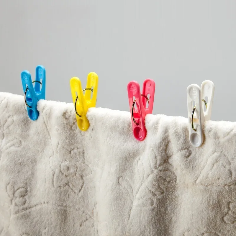 20pcs Multi-Purpose Windproof Plastic Laundry Clips Spring Fastener For Quilt Underwear Clothes Fixed Clip Household Drying Pegs
20pcs Multi-Purpose Windproof Plastic Laundry Clips Spring Fastener For Quilt Underwear Clothes Fixed Clip Household Drying Pegs