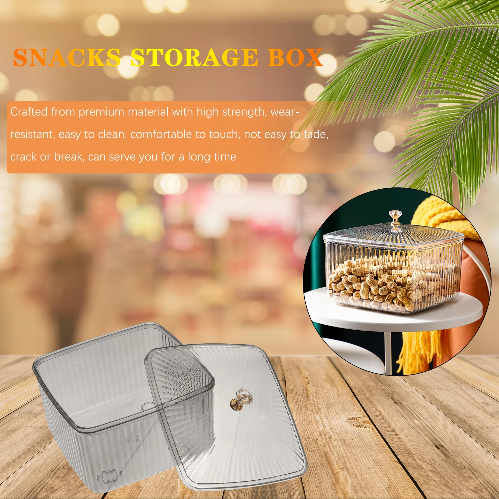 Food Snack Dry Food Organizer Kitchen Counter Sturdy Wide Mouth Container for Nuts Flour Beans Great Household Use
Food Snack Dry Food Organizer Kitchen Counter Sturdy Wide Mouth Container for Nuts Flour Beans Great Household Use