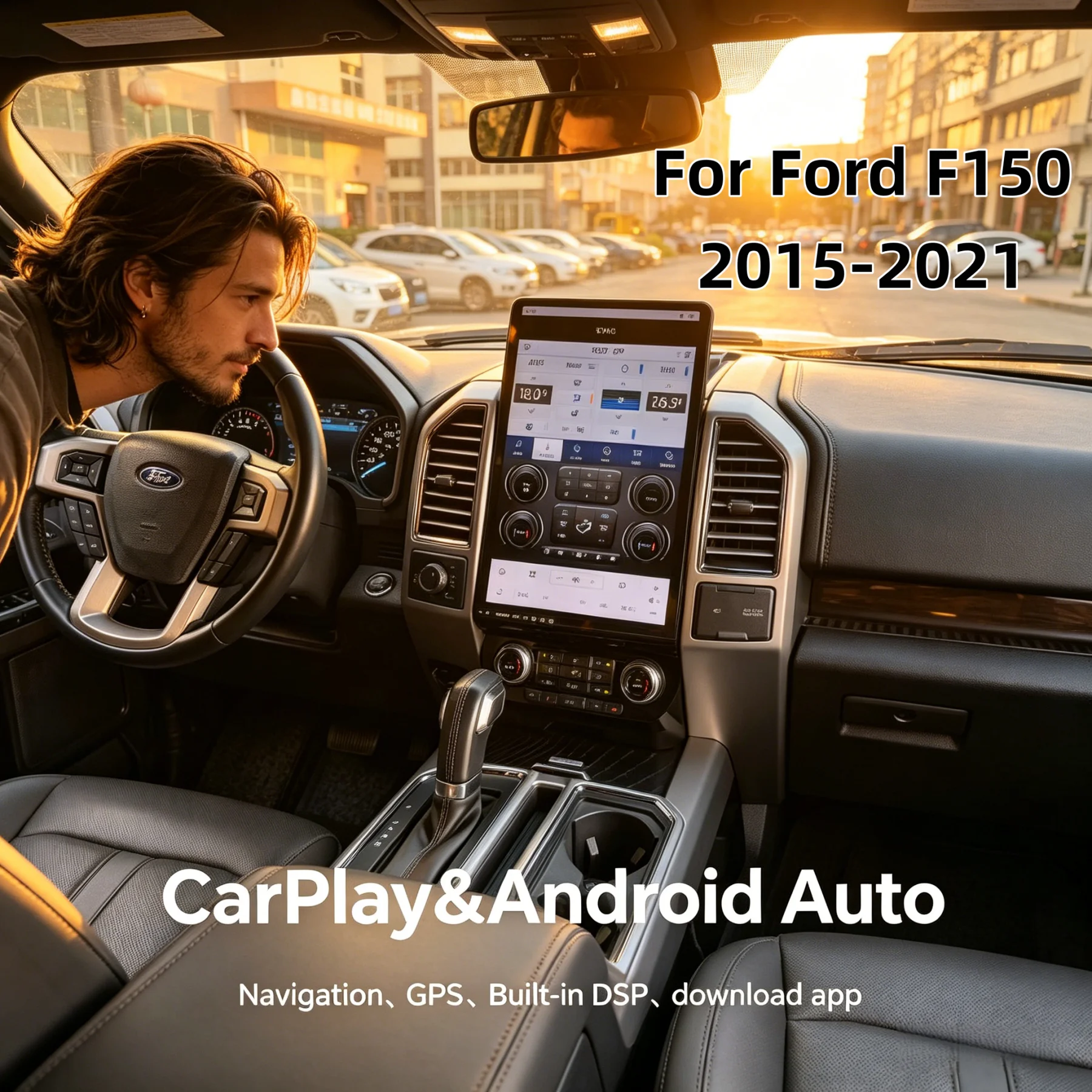 16.8 Inch Android13 Wireless CarPlay For Ford F150 F250 2015-2021 Touch Screen Car GPS Navigation Multimedia Radio Head unit HD
16.8 Inch Android13 Wireless CarPlay For Ford F150 F250 2015-2021 Touch Screen Car GPS Navigation Multimedia Radio Head unit HD