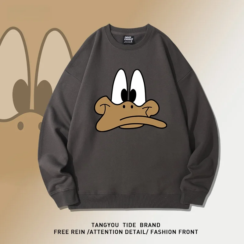 American Sle round Ne Sweatirt Du Cartoon Loose Casual Retro Long Sve Versatile Couple's Clothing Cotton 00%
American Sle round Ne Sweatirt Du Cartoon Loose Casual Retro Long Sve Versatile Couple's Clothing Cotton 00%
