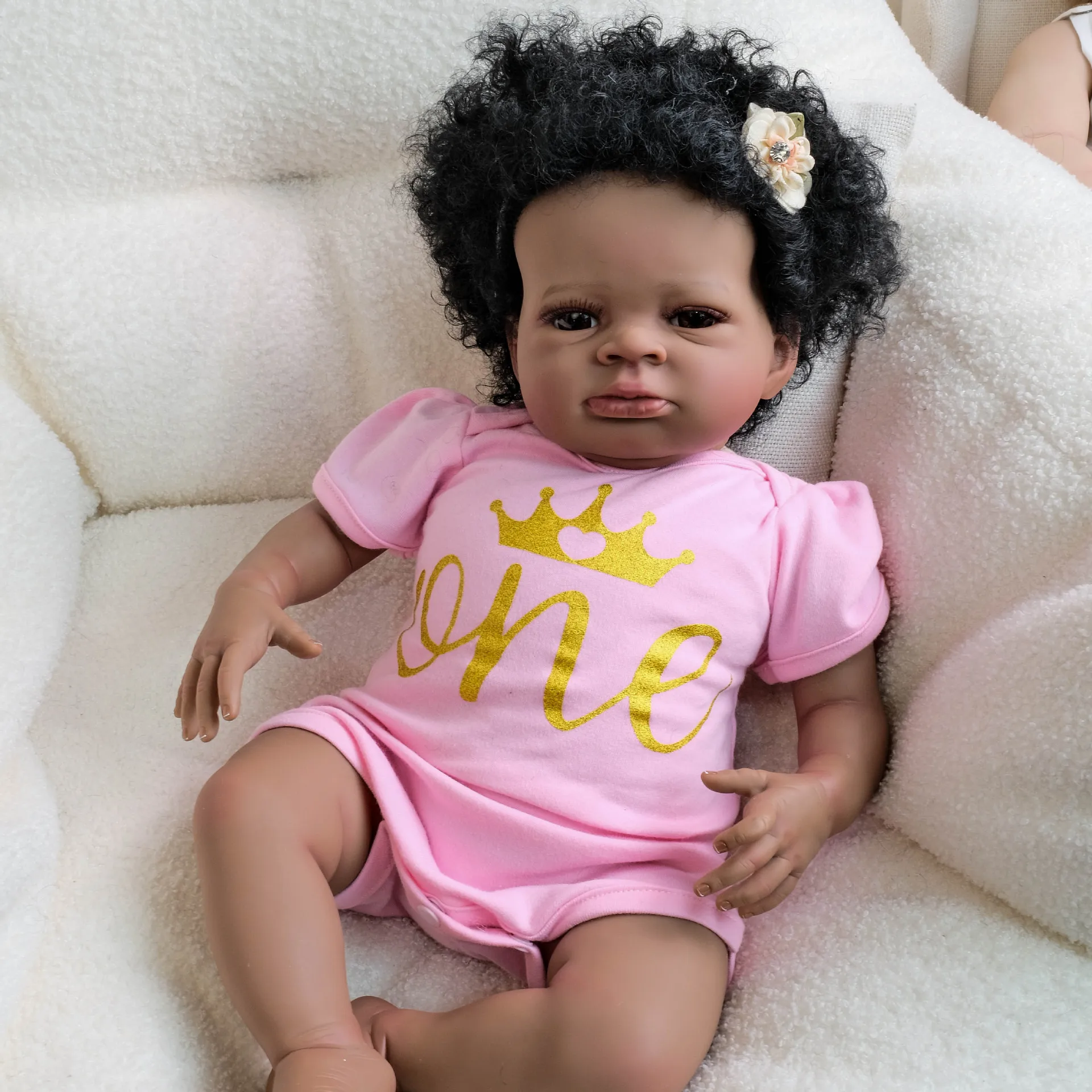 Reborn Baby Lifelike Girl Doll Soft Cloth Body Silicone Princess Toddler Bebe Birthday Gift Kid's Christmas Gift Muñecas Reborn
Reborn Baby Lifelike Girl Doll Soft Cloth Body Silicone Princess Toddler Bebe Birthday Gift Kid's Christmas Gift Muñecas Reborn