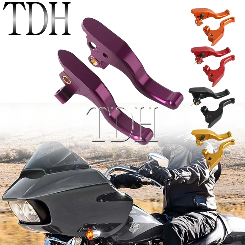 Motorcycle Short Hand Levers 2-Finger Brake Clutch Lever For Harley Touring Road King FLHR FLHP FLHRXS Street Glide FLHX FLHXST
Motorcycle Short Hand Levers 2-Finger Brake Clutch Lever For Harley Touring Road King FLHR FLHP FLHRXS Street Glide FLHX FLHXST