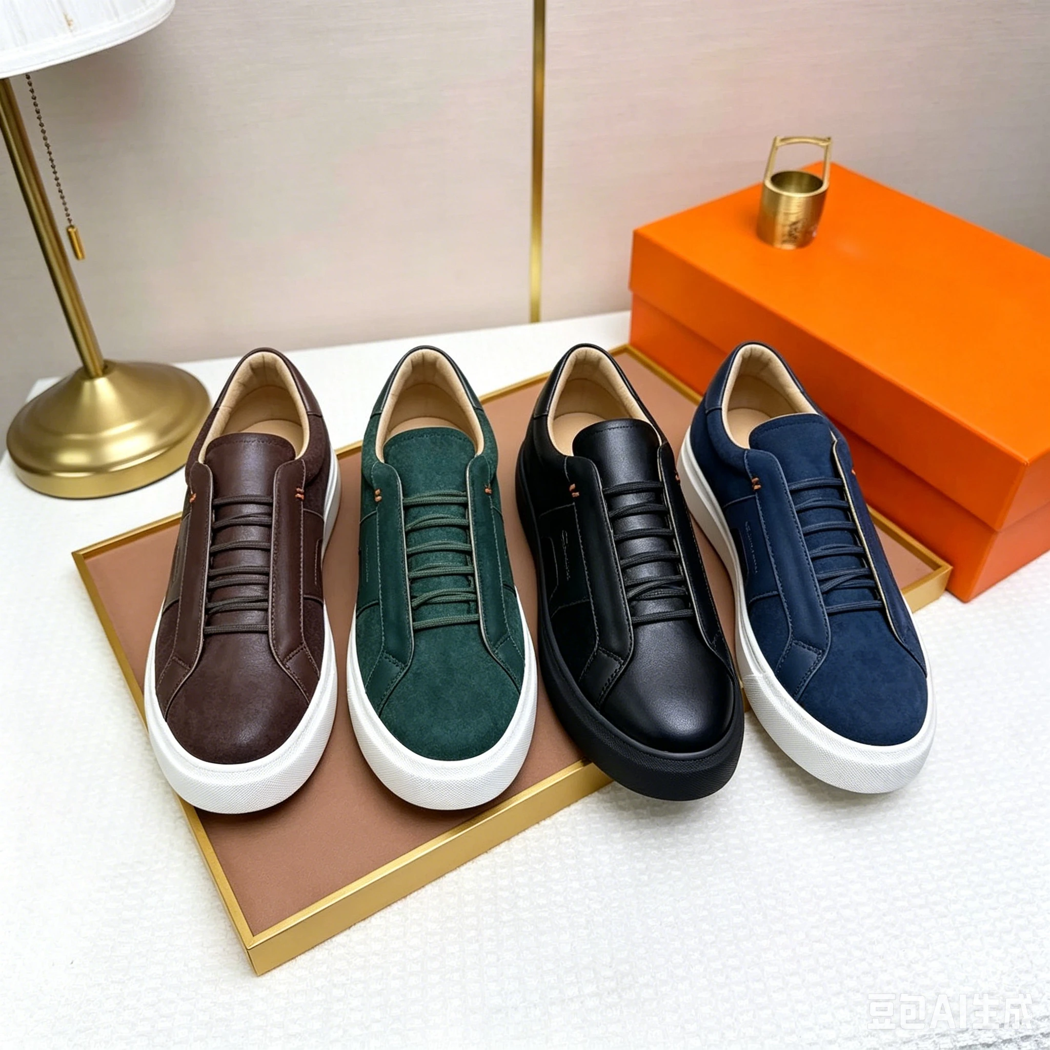 High Quality Fashion Casual Leather Lace Up Flat Shoes Flip Fur Commute Outdoor Trendy Shoes Sports Trend Men Board Shoes
High Quality Fashion Casual Leather Lace Up Flat Shoes Flip Fur Commute Outdoor Trendy Shoes Sports Trend Men Board Shoes