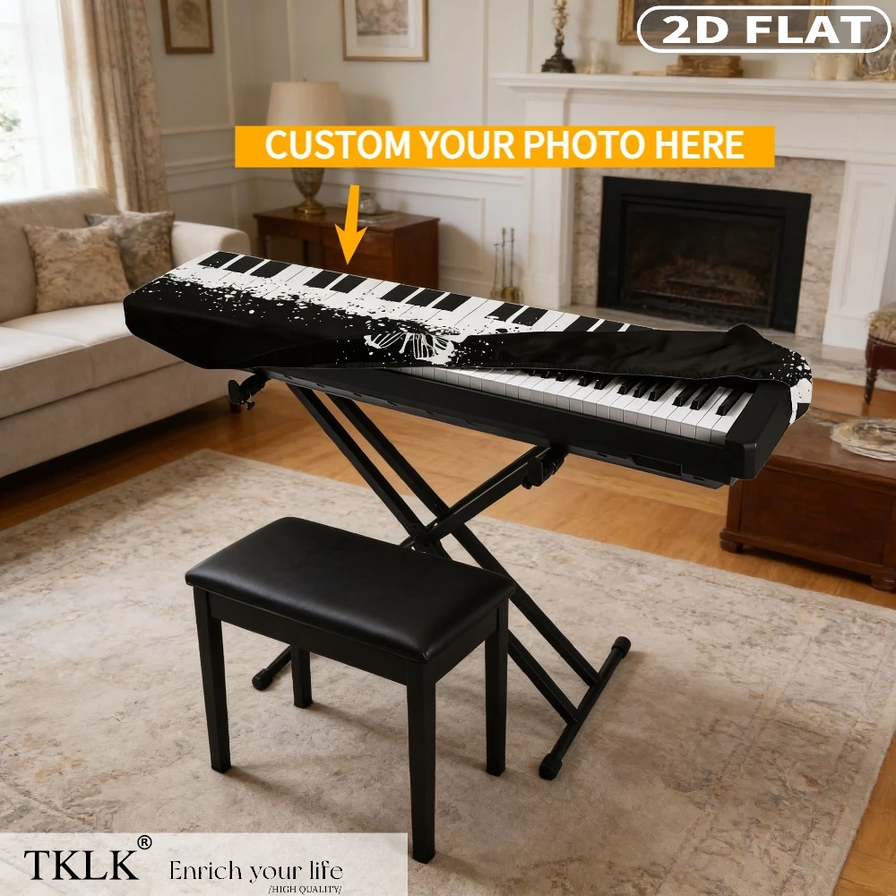 1pc Custom 61/88 Keys Piano Keyboard Dust Cover Event, Adjustable Elastic Band Protector Electric, Digital Pianos, Stretch Cover
1pc Custom 61/88 Keys Piano Keyboard Dust Cover Event, Adjustable Elastic Band Protector Electric, Digital Pianos, Stretch Cover