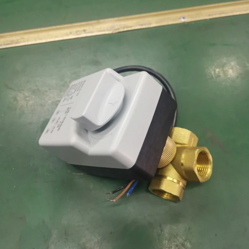 Happy New- Air Conditioning Electric Actuator Ball Valve AC220V DN15 Three-Way Electric Ball Valve Three-Wire Two-Control
Happy New- Air Conditioning Electric Actuator Ball Valve AC220V DN15 Three-Way Electric Ball Valve Three-Wire Two-Control