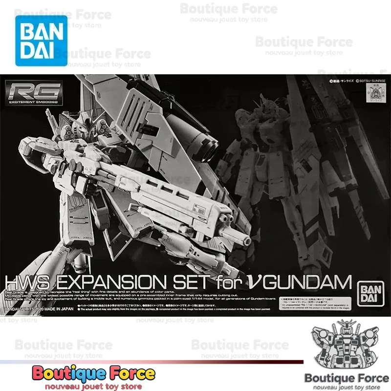 Bandai Gundam RG 1/144 HWS Expansion Set for Victory Gundam Action Figure Model Kit Anime Collectible Toy Gift
Bandai Gundam RG 1/144 HWS Expansion Set for Victory Gundam Action Figure Model Kit Anime Collectible Toy Gift