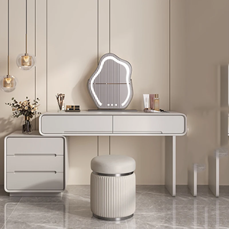 Modern White Dressing Table Luxury Solid Wood Makeup Mirror Dressing Table Bedroom European Comoda Pra Quarto Home Furniture
Modern White Dressing Table Luxury Solid Wood Makeup Mirror Dressing Table Bedroom European Comoda Pra Quarto Home Furniture