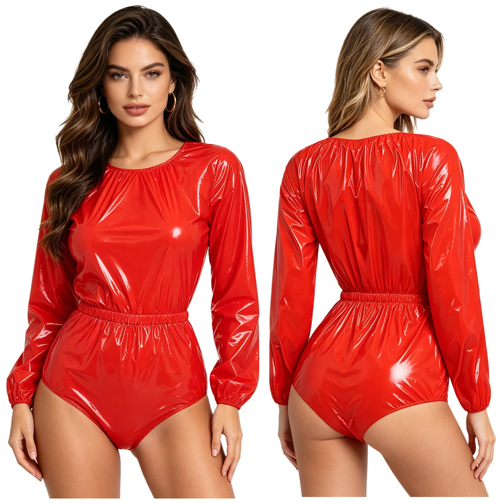Women Adaptive Bodysuit Waterproof Diaper Cover Long Sleeve Elastic Waist Button Crotch One Piece Leotard for Special Needs
Women Adaptive Bodysuit Waterproof Diaper Cover Long Sleeve Elastic Waist Button Crotch One Piece Leotard for Special Needs