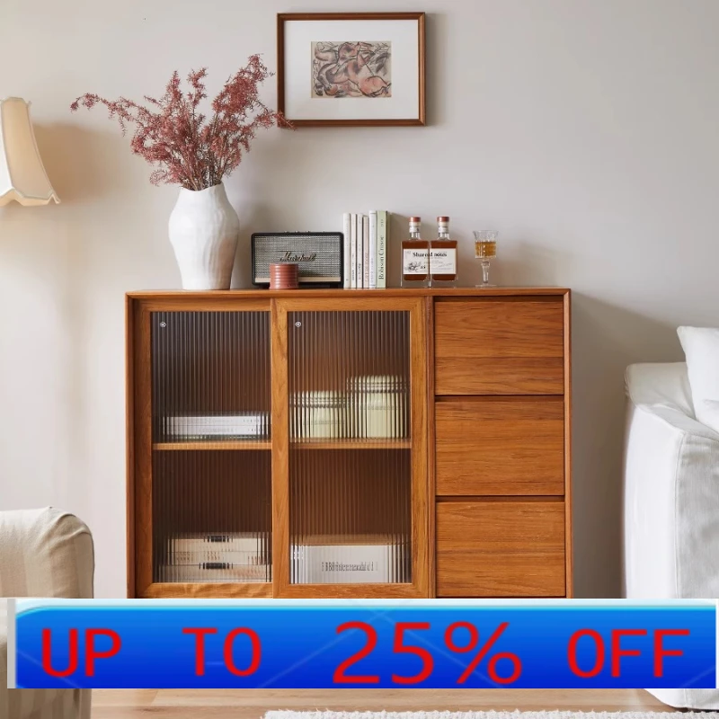 LMM All Solid Wood Vintage Entryway Living Room Storage Cabinet
LMM All Solid Wood Vintage Entryway Living Room Storage Cabinet