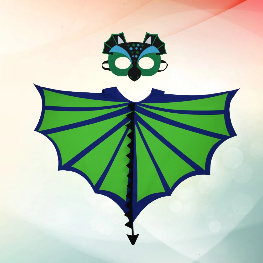 Dinosaur Cloak Winged Costume Kids Cartoon Green Party Accessory Halloween Cosplay Comfortable Wear Role Play Props
Dinosaur Cloak Winged Costume Kids Cartoon Green Party Accessory Halloween Cosplay Comfortable Wear Role Play Props