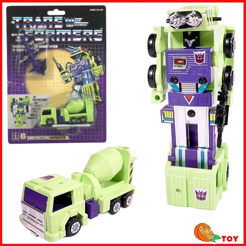 В наличии игрушки-трансформеры, американская версия G1 84-86 KO Mixmaster, модель робота, коллекция, экшн-фигурка, игрушка в подарок, хобби 
В наличии игрушки-трансформеры, американская версия G1 84-86 KO Mixmaster, модель робота, коллекция, экшн-фигурка, игрушка в подарок, хобби