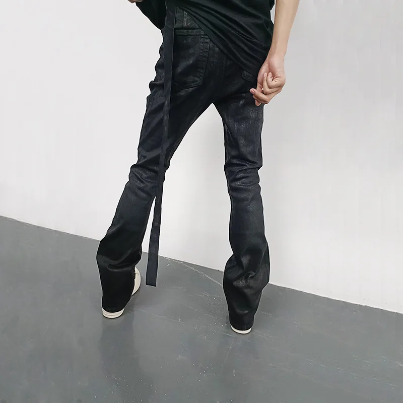 Rick 2026 Wax Pants RO - Pure Handmade Waxing Five-pointed Star Coated Denim Pants with High Elasticity for Speakers, Dark Style
Rick 2026 Wax Pants RO - Pure Handmade Waxing Five-pointed Star Coated Denim Pants with High Elasticity for Speakers, Dark Style